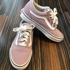 Lavender/ pastel purple Vans